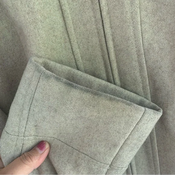 Avanti Wool Blend Hooded Zip Up Jacket Coat Women’s Large Regular - Picture 6 of 11